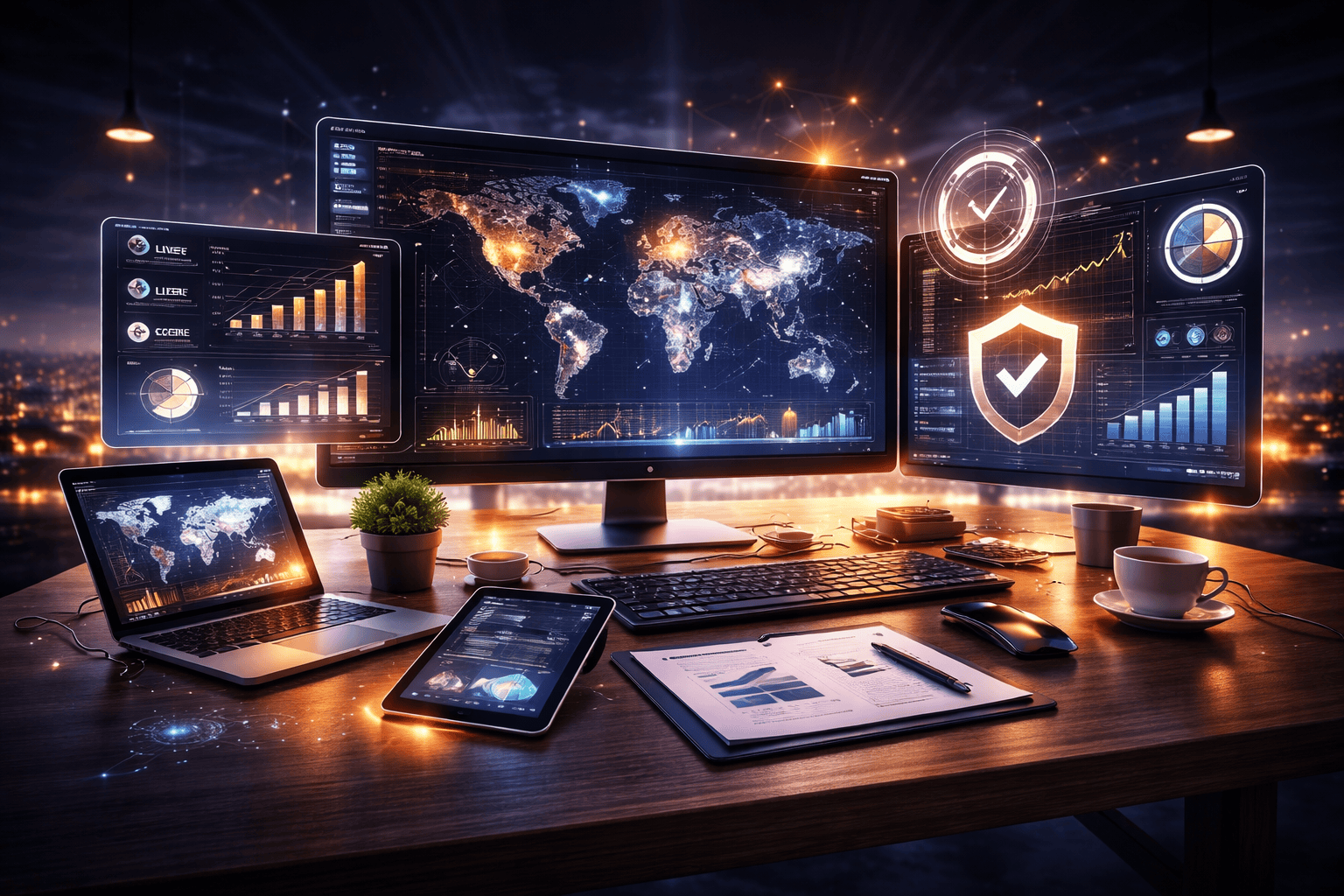 Home business continuity - real time monitoring