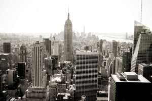 Home Aerial view of Manhattan